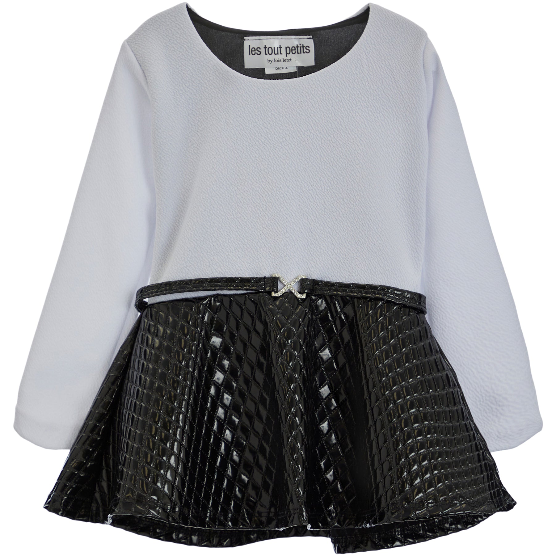 2 Tone Textured Dress