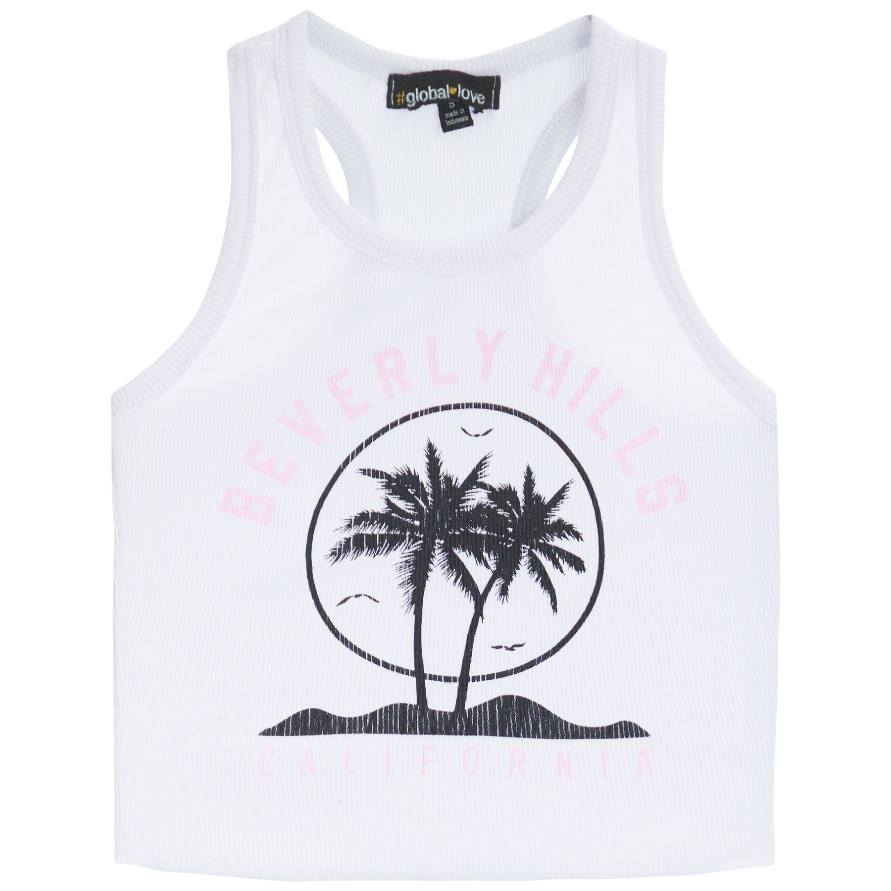 Beverly Hills Ribbed Tank