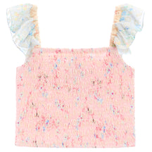 Floral Eyelet Top
