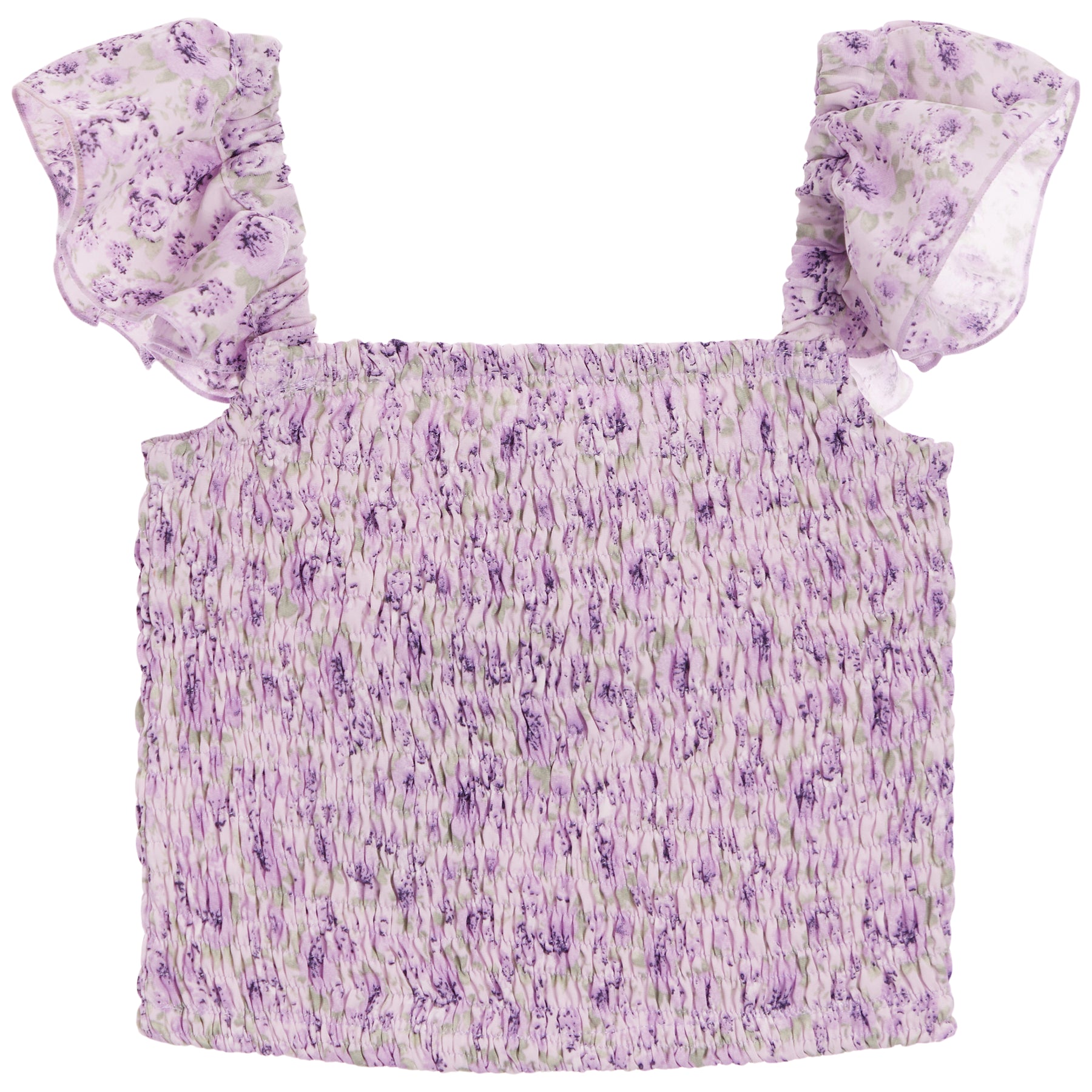 Floral Smocked Top