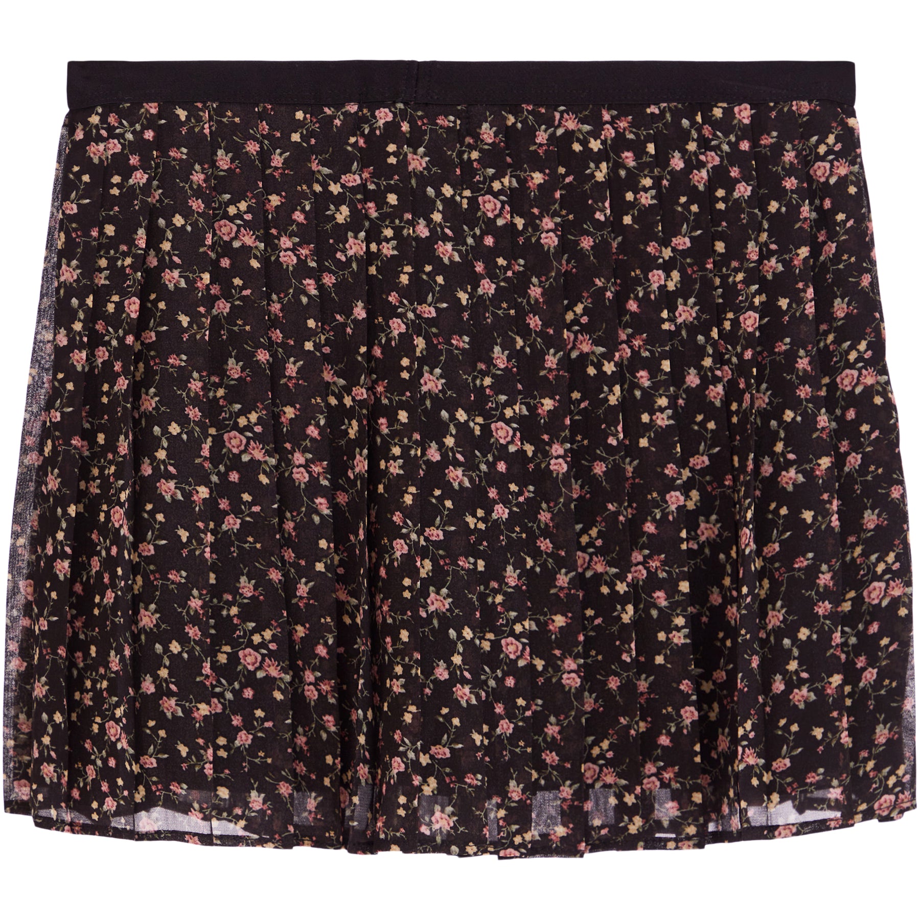 Floral Pleat Skirt