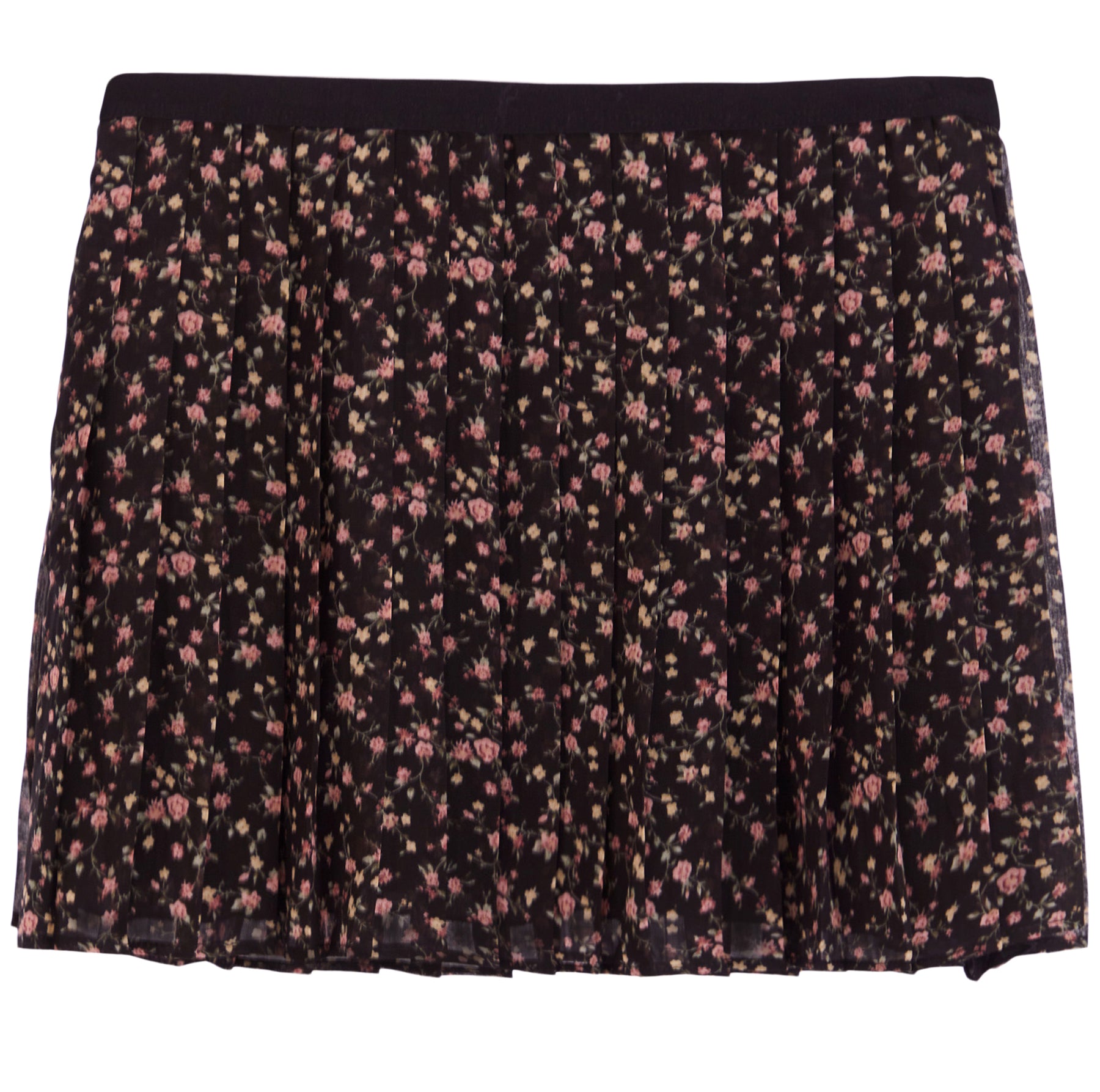 Floral Pleat Skirt