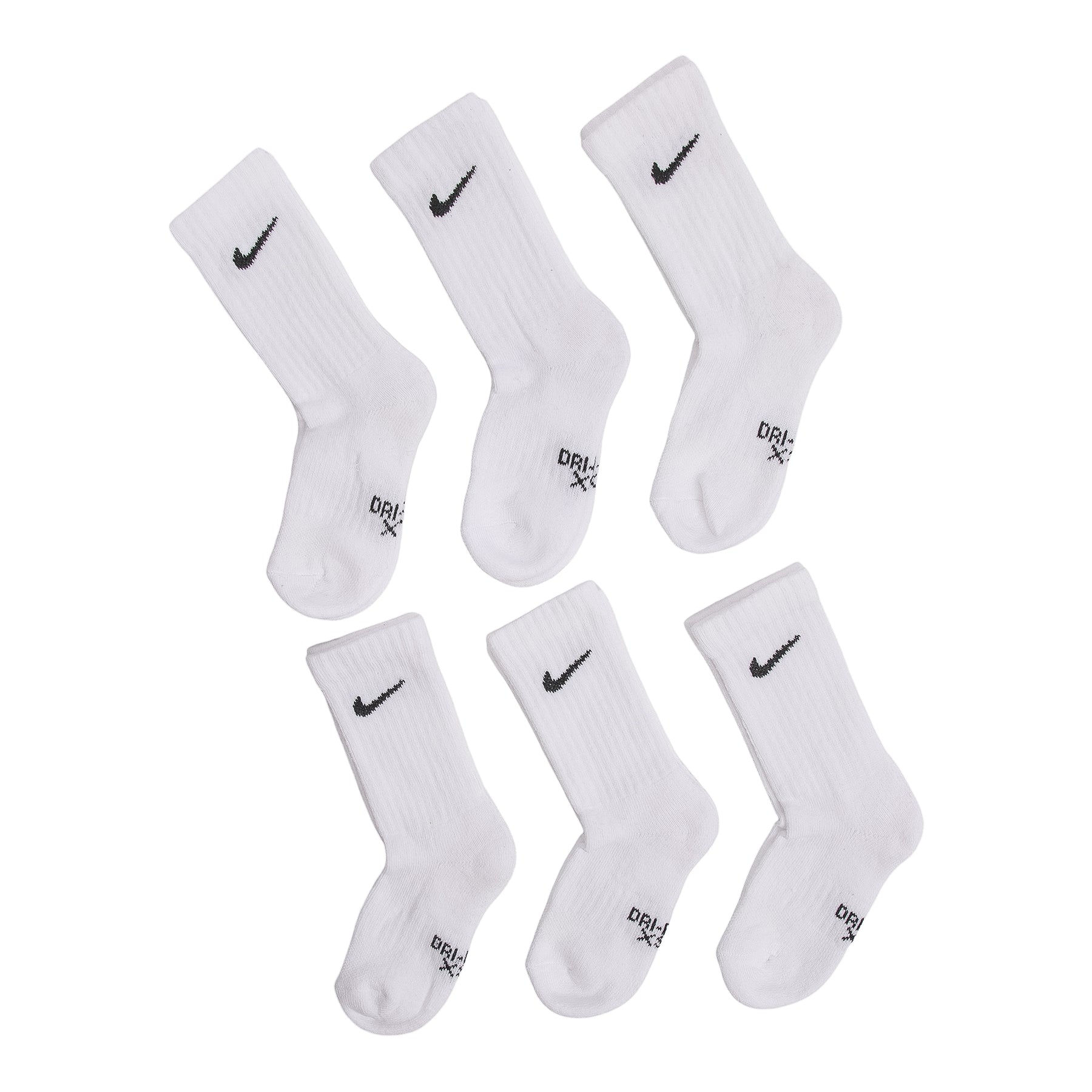Performance basic crew White 6pk