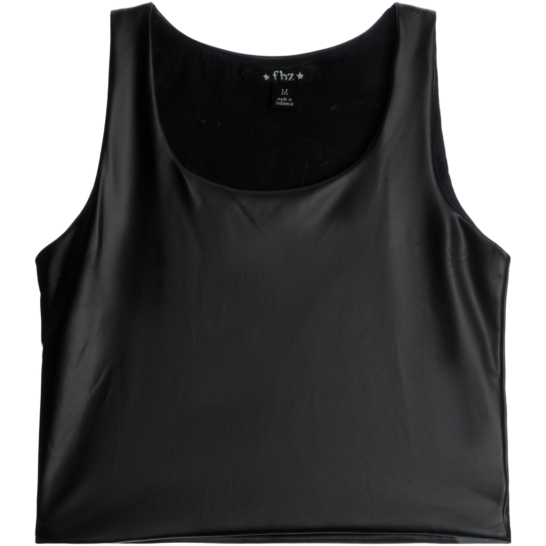 Vegan Leather Tank Top