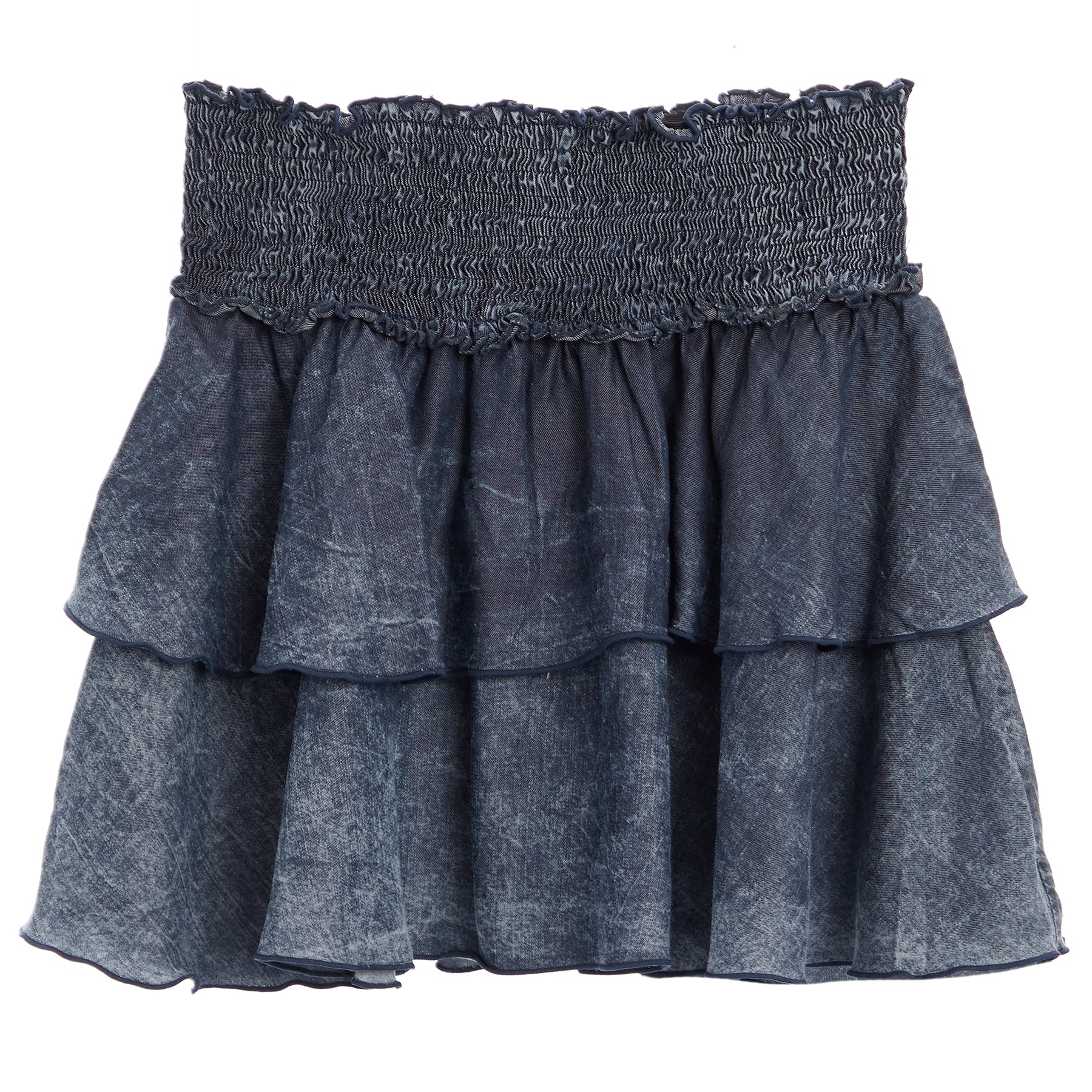 Smocked Ruffle Skirt