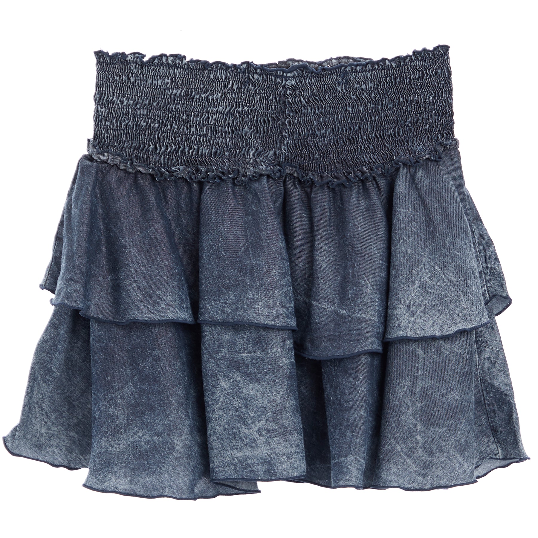 Smocked Ruffle Skirt