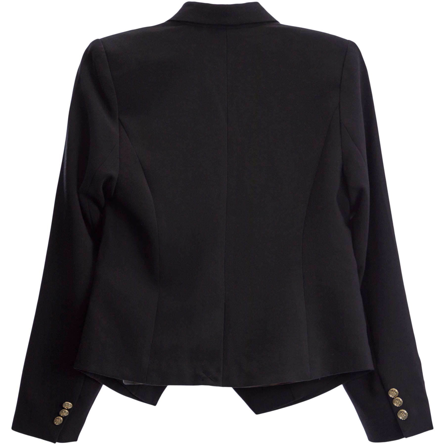 Victoria Gold Button Blazer