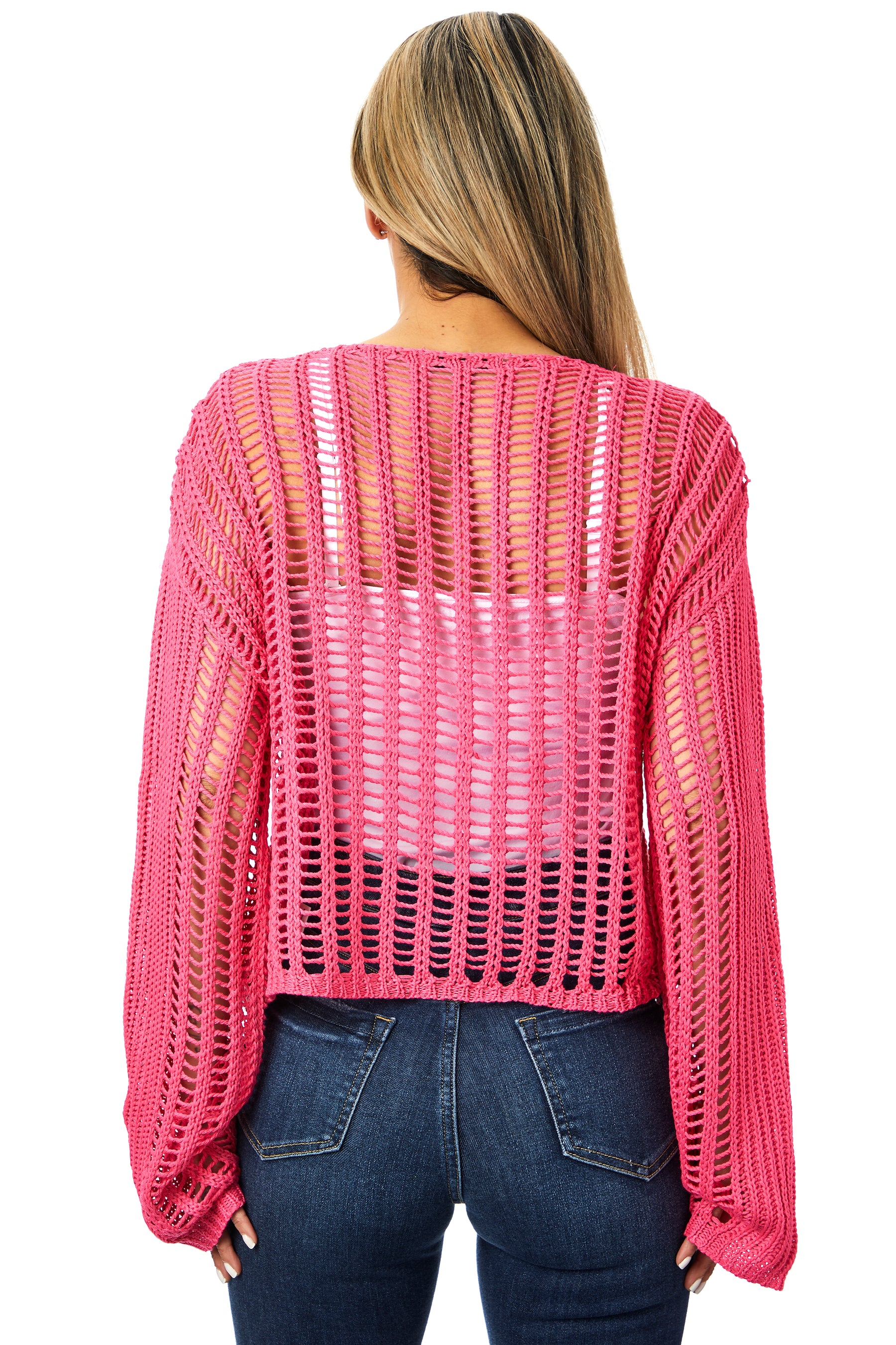 Open Knit Sweater