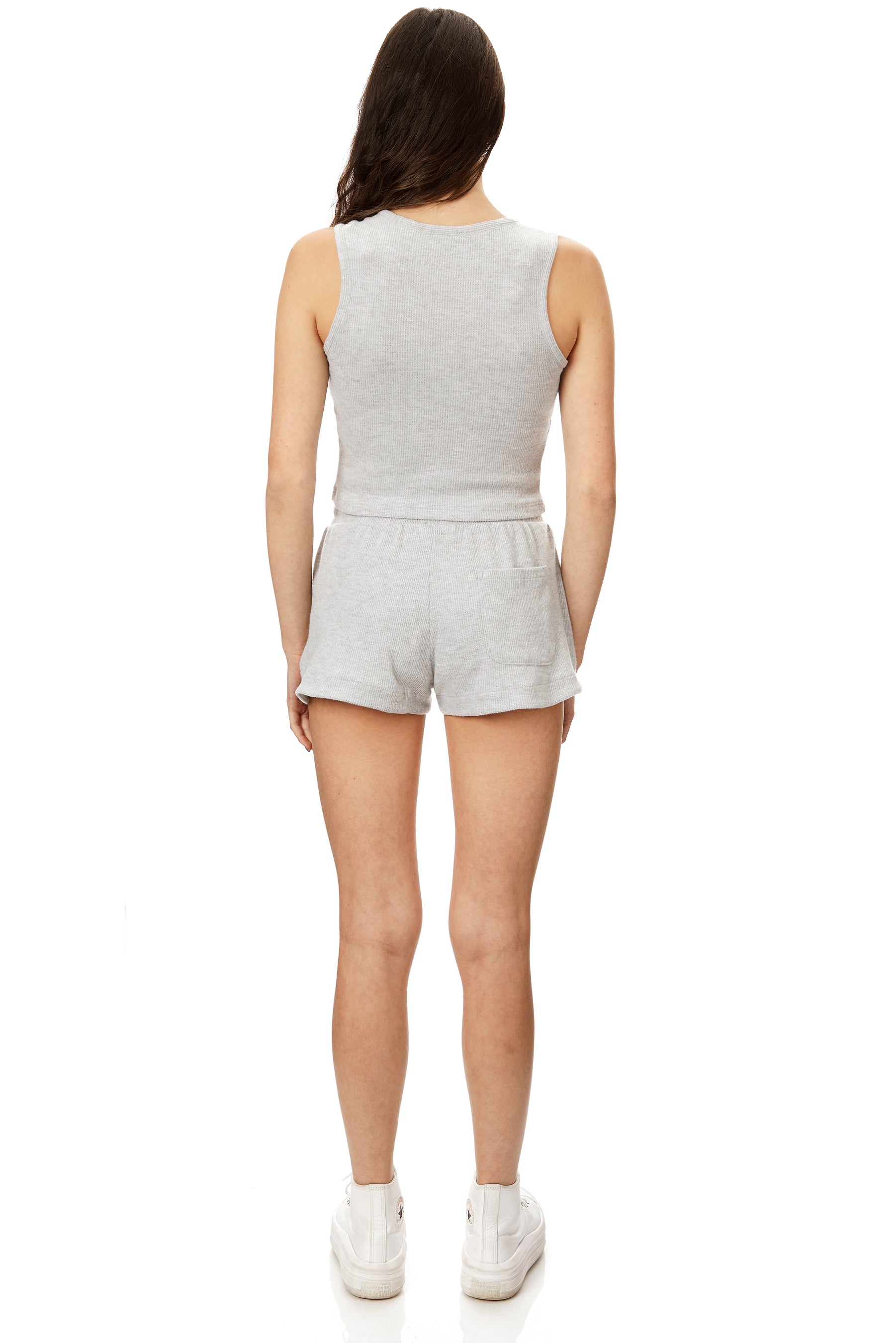 Brushed Waffle Tank Top