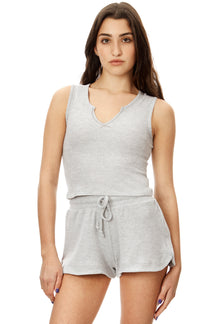 Brushed Waffle Tank Top