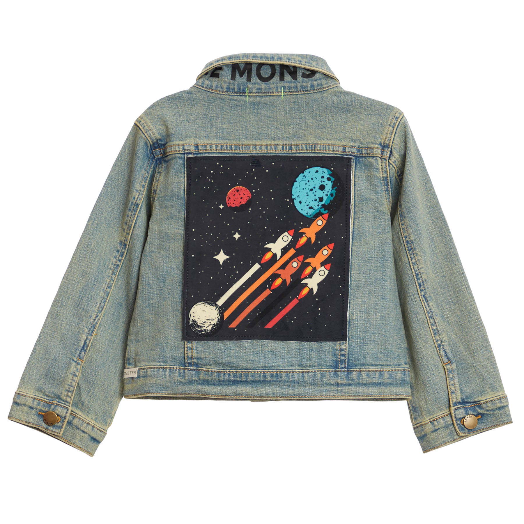 Space Rocket Demin Jacket