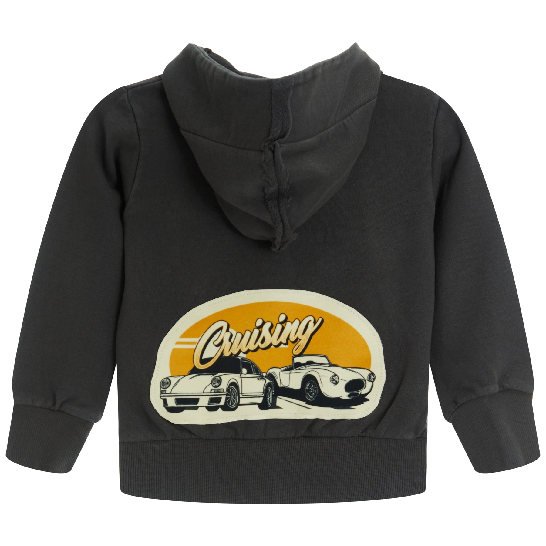 Cruising Grey Zipper Hoodie