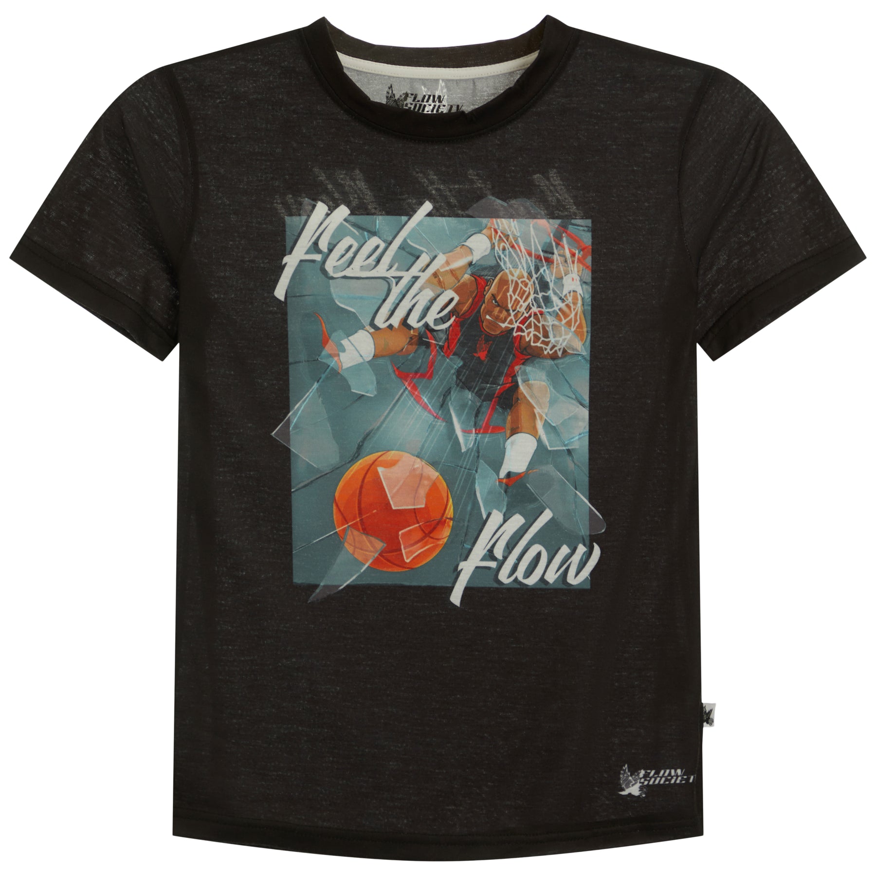 Feel the Flow Basketball Tee