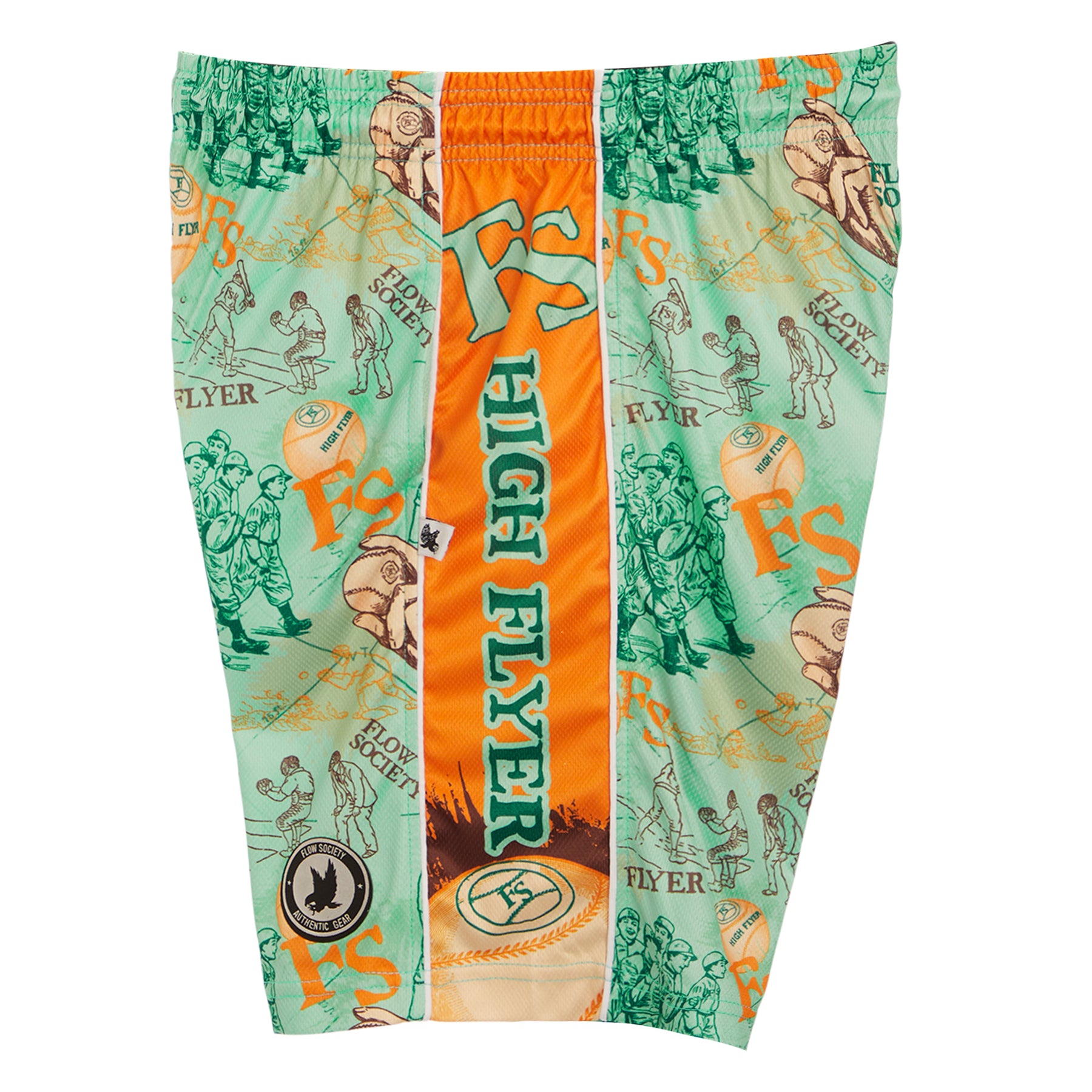 Retro High Flyer Baseball Short