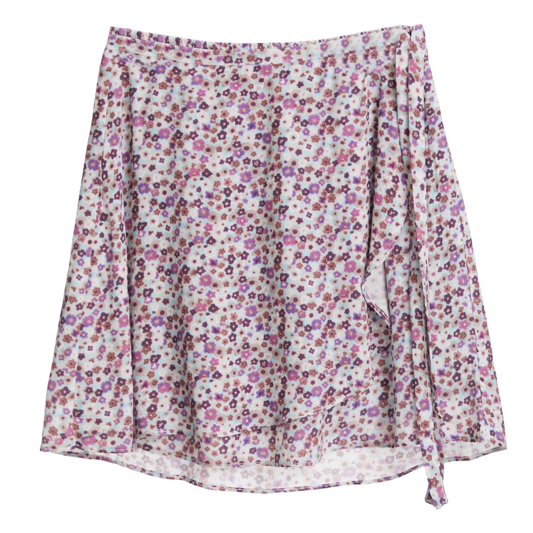 Yvette Floral Wrap Skirt