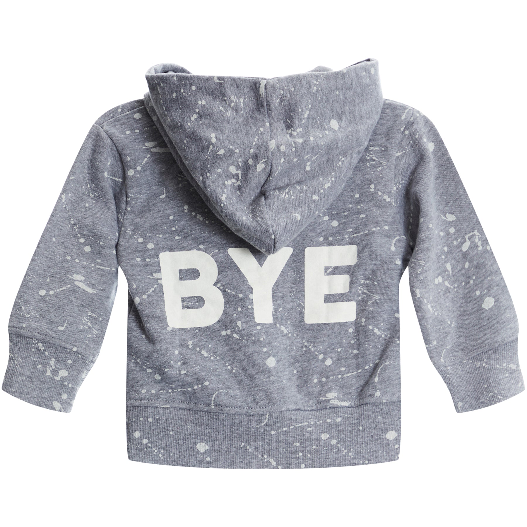 Hi Bye Splatter Hoodie