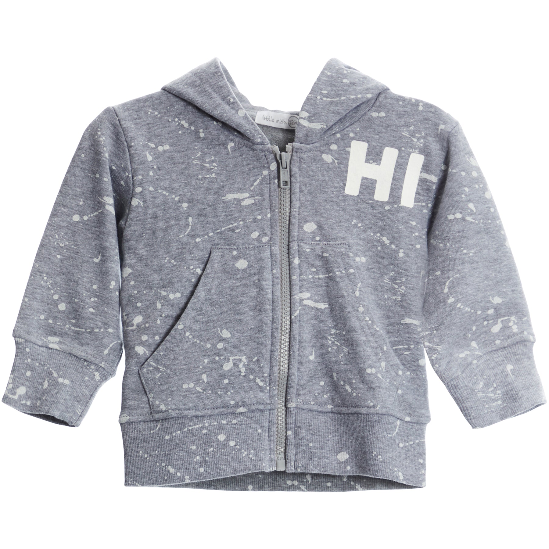 Hi Bye Splatter Hoodie