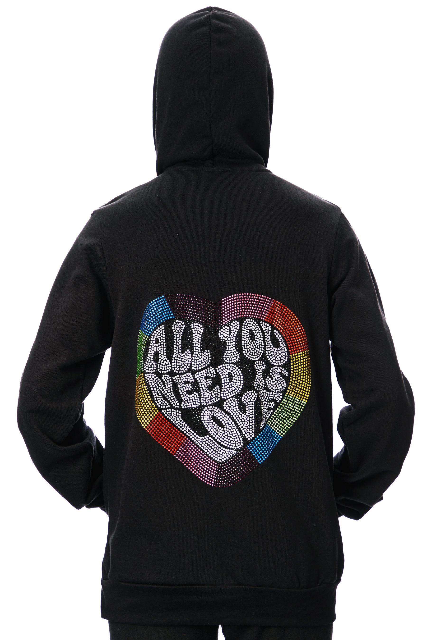 All You Need Is Love Zip Hoodie