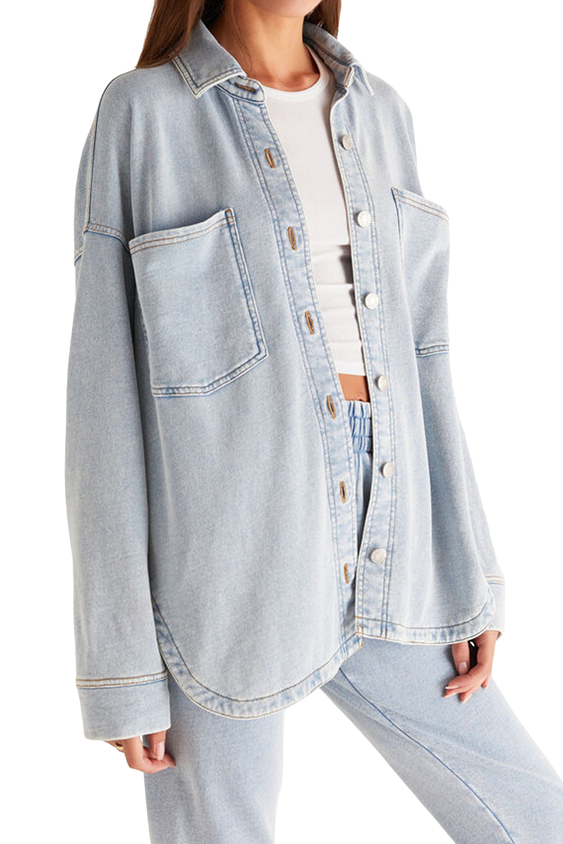 All Day Knit Denim Jacket