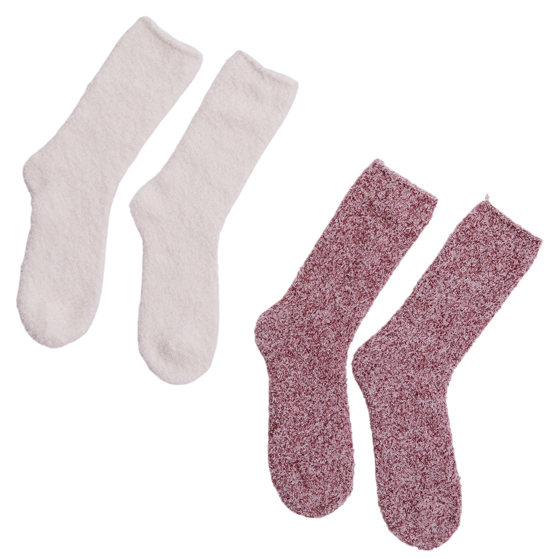 2-Pack Plush Socks
