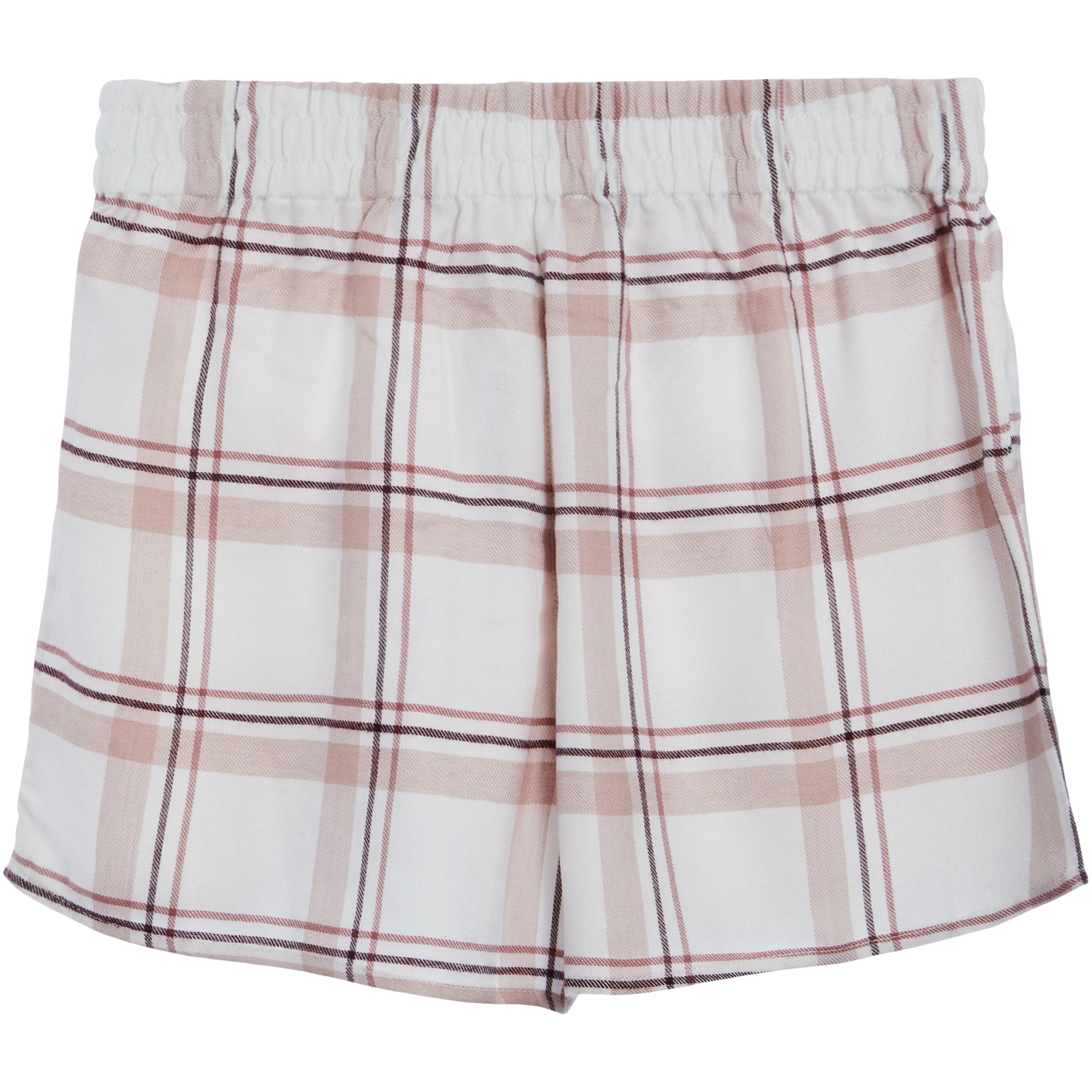 Co-ed Plaid Boxer
