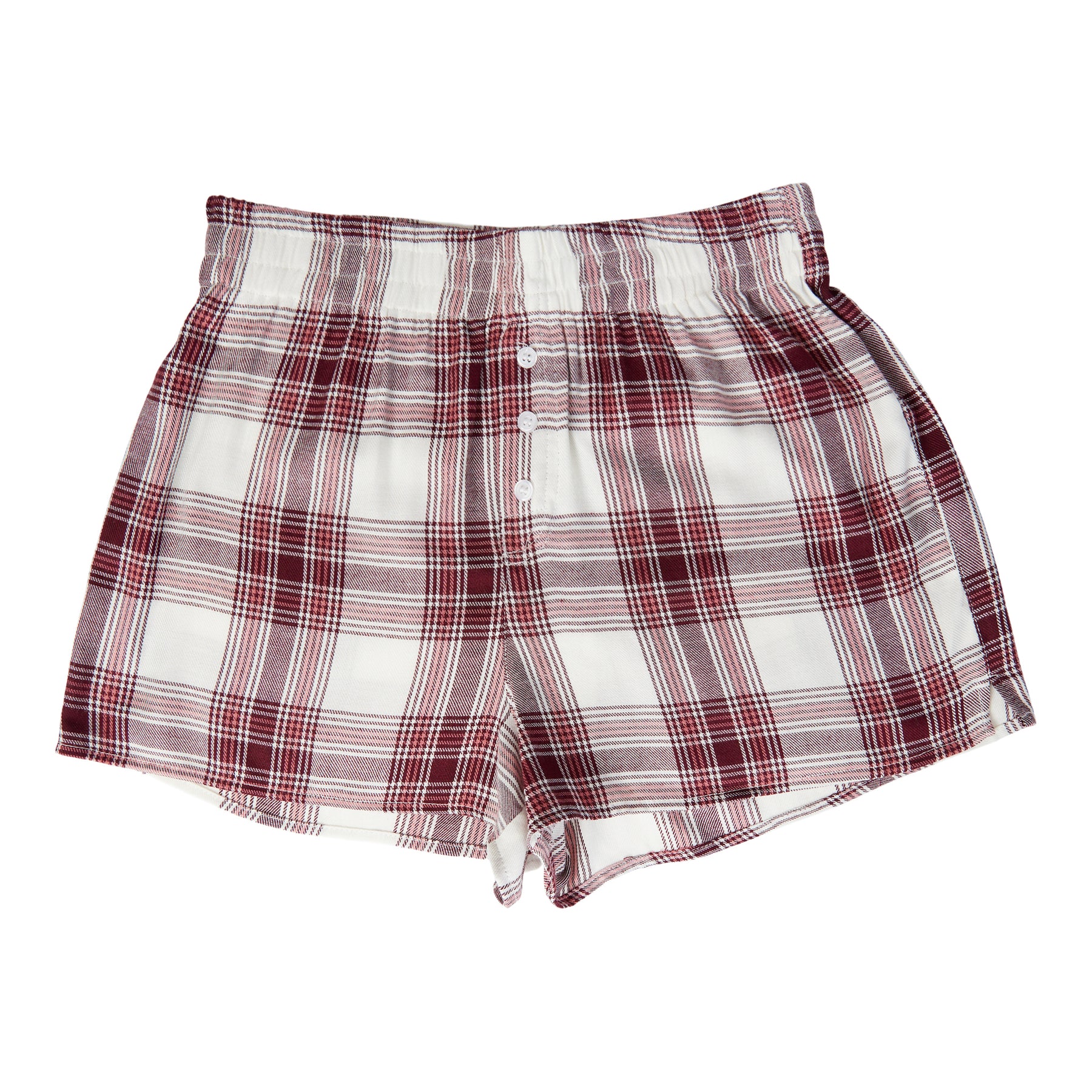 Co-Ed Plaid Boxer