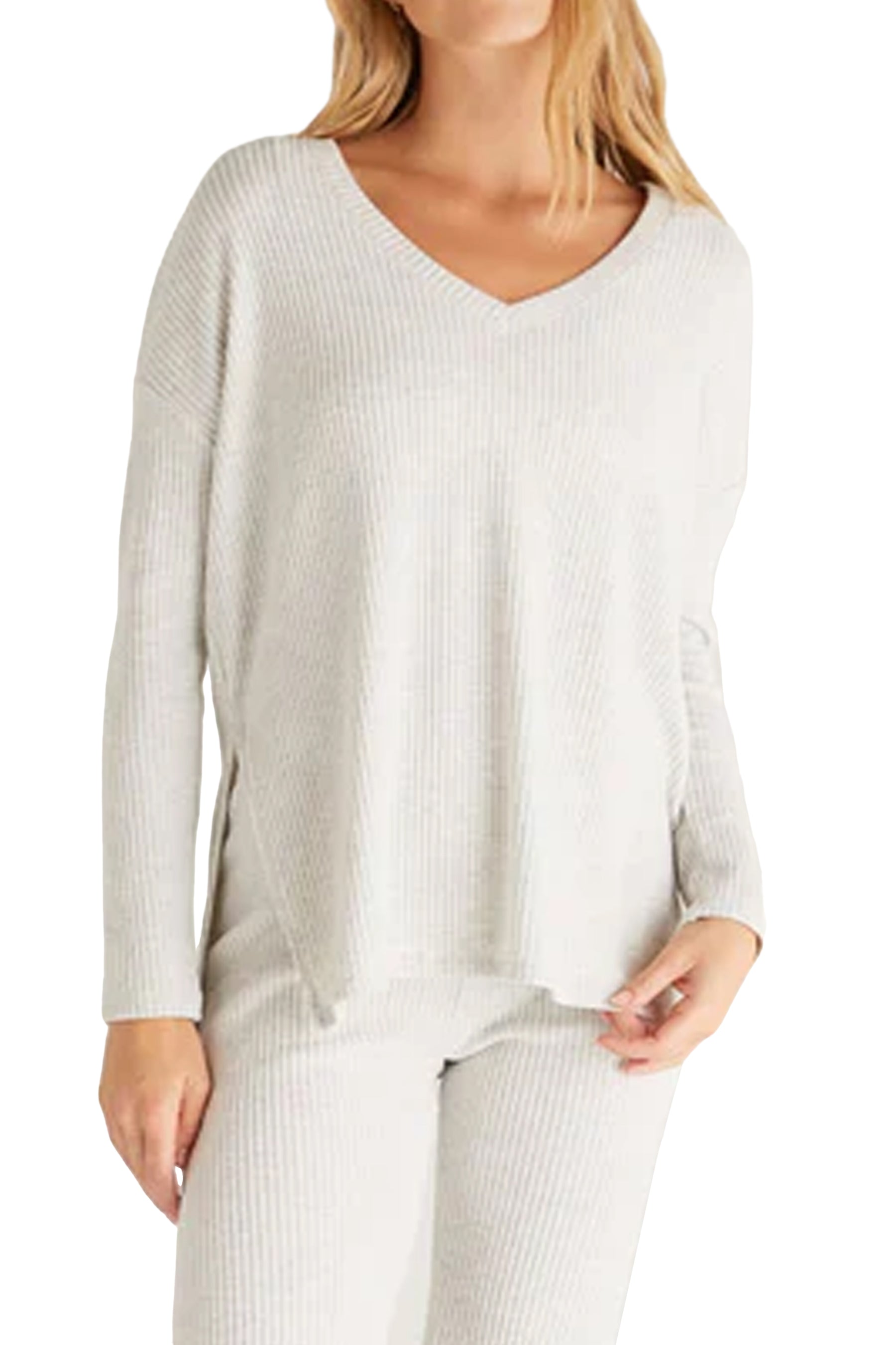 Me-Time Rib Long Sleeve Tee