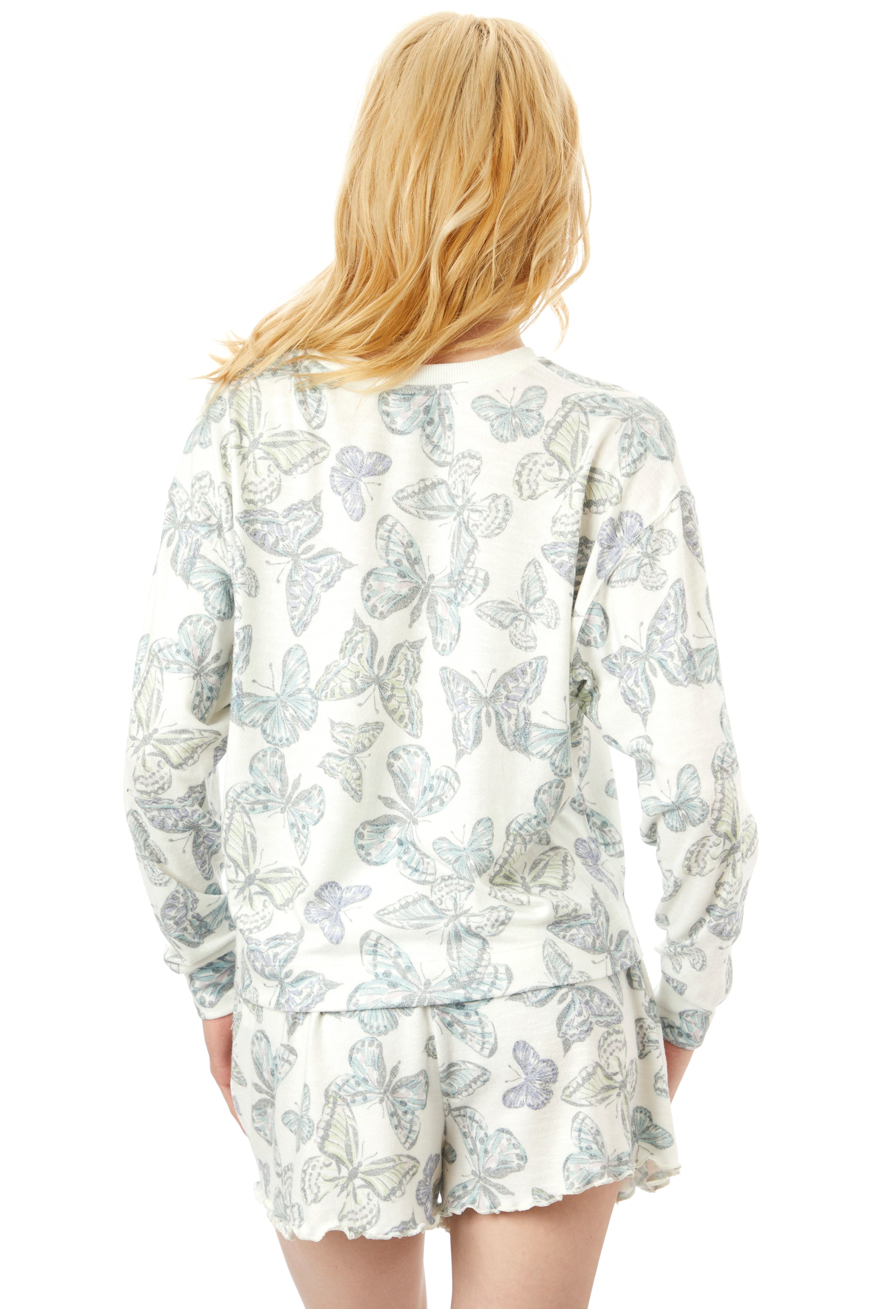 Everly Butterfly Long Sleeve Top