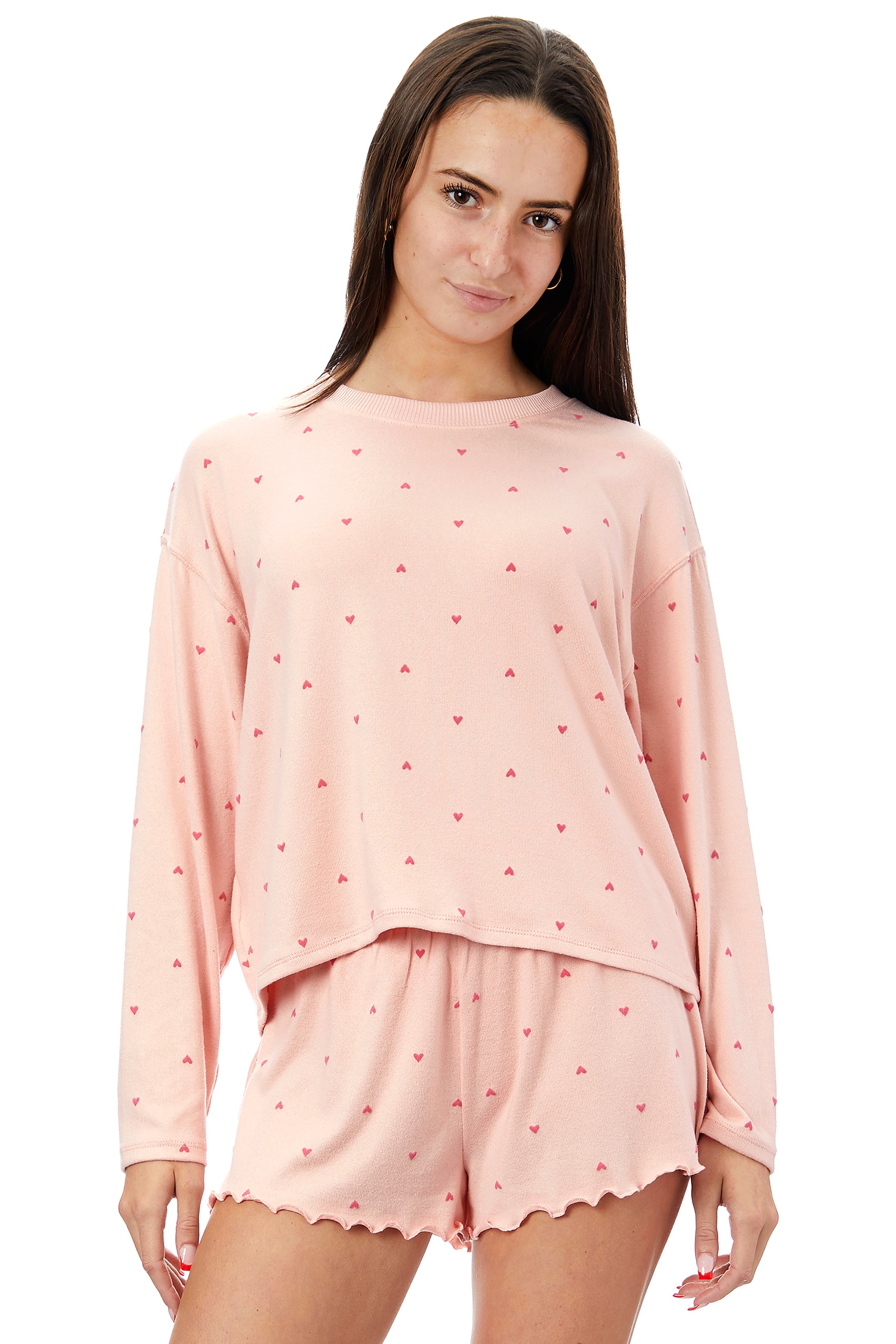 Happy Heart Long Sleeve Top