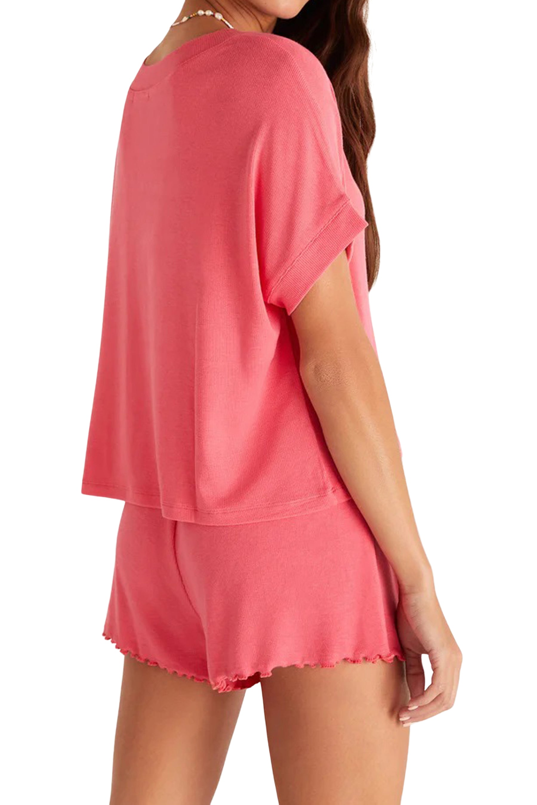 Harper Rib V-Neck Top