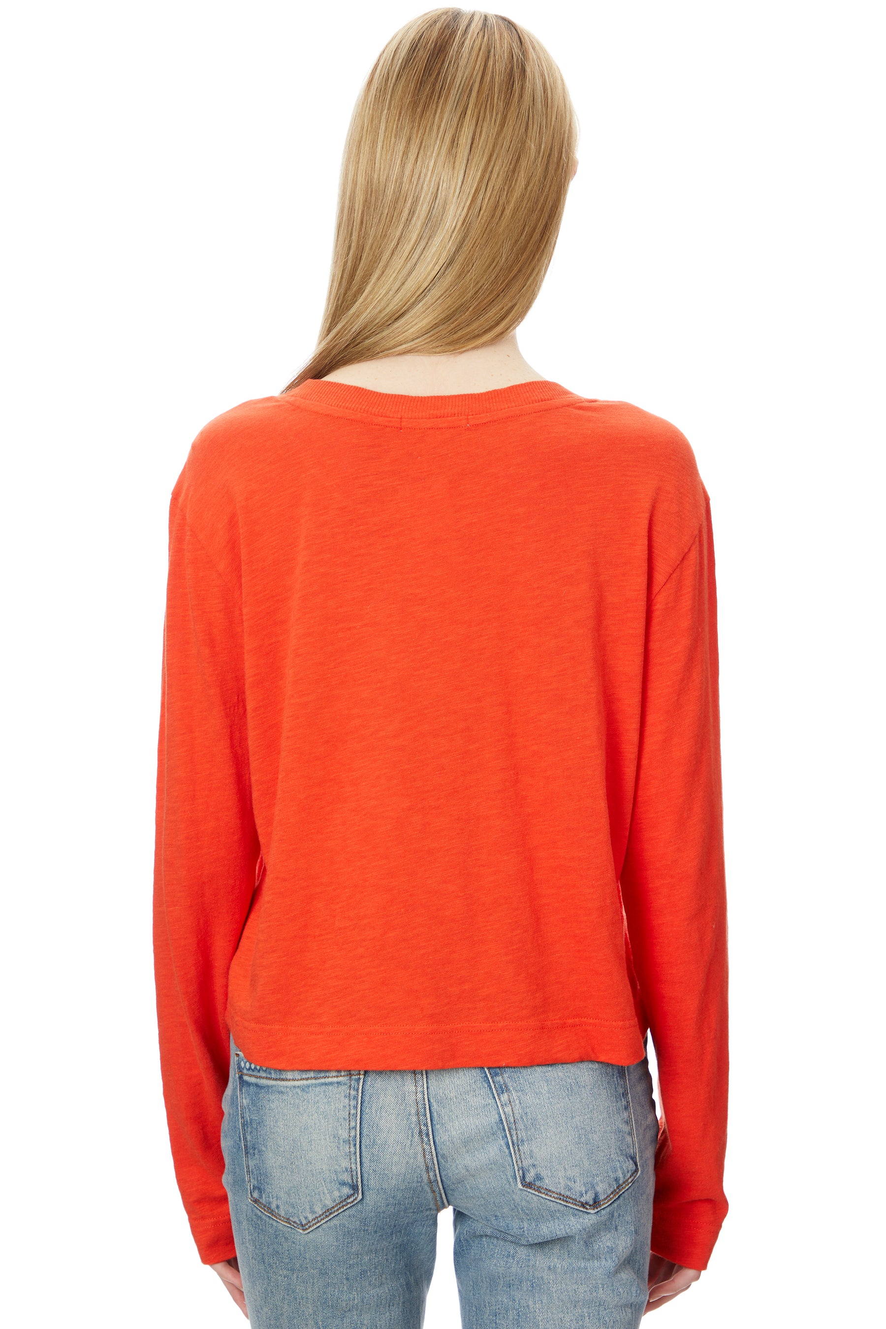Lupita Brushed Crop Long Sleeve