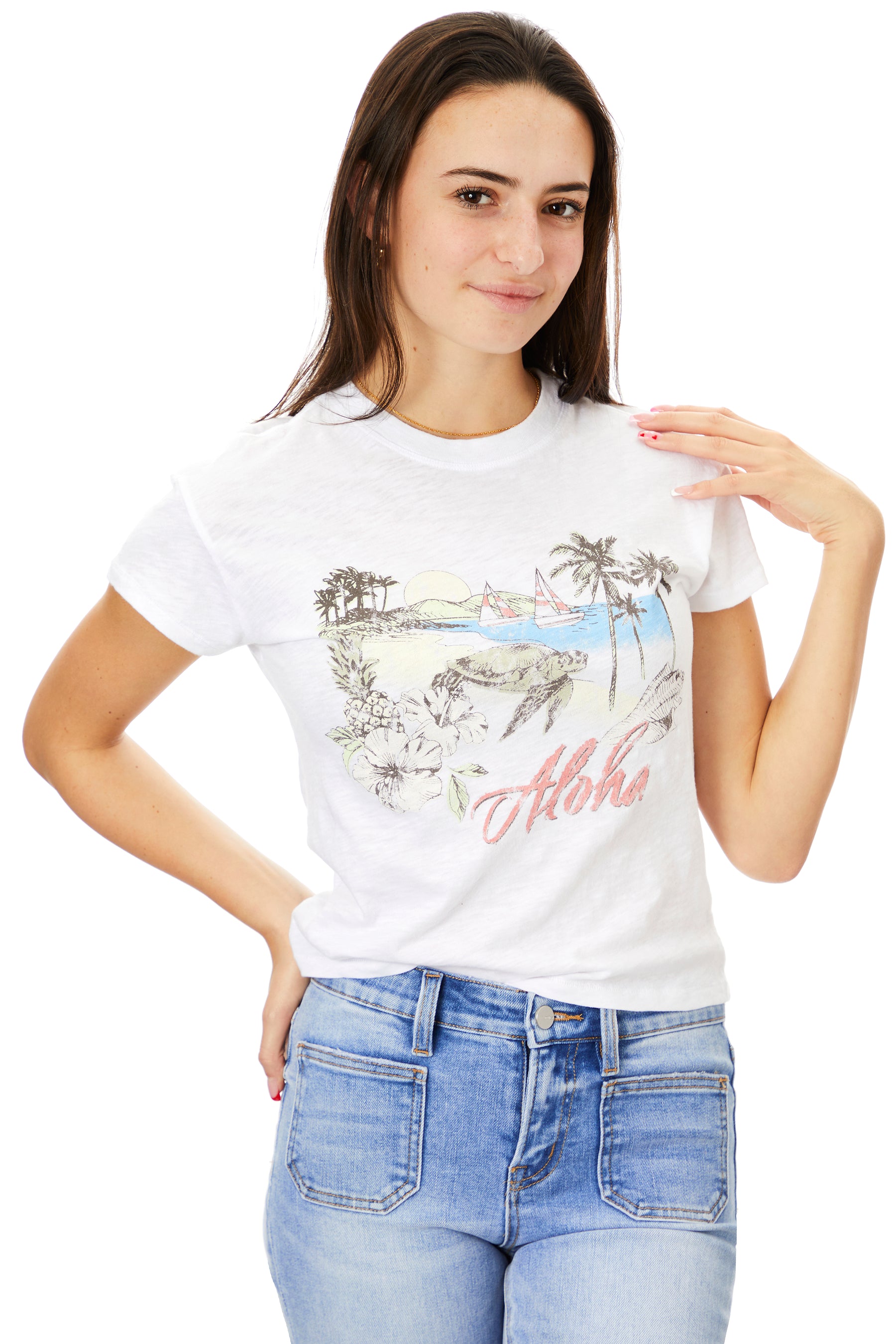 Modern Aloha Tee