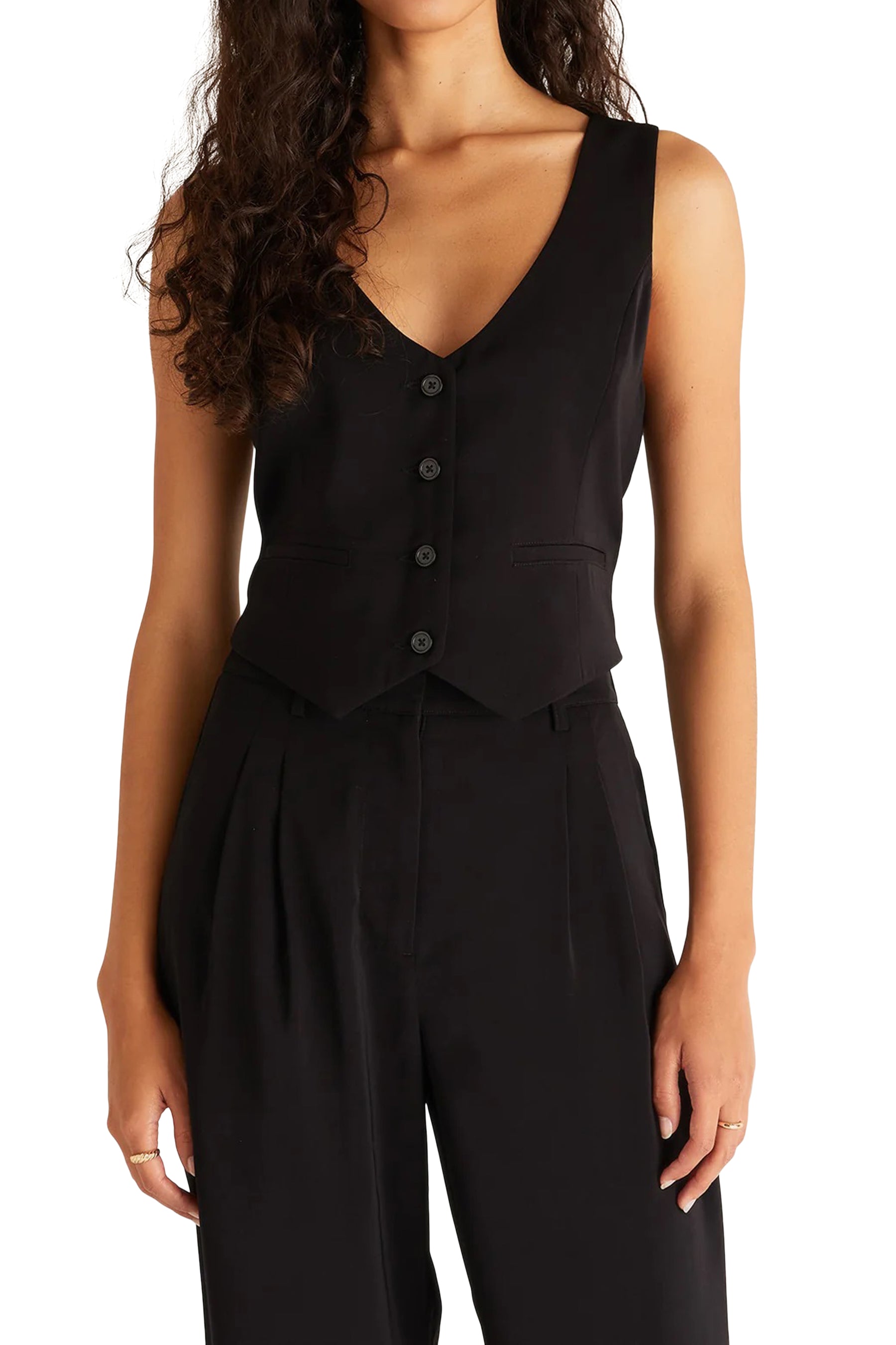 Eleanor Twill Vest