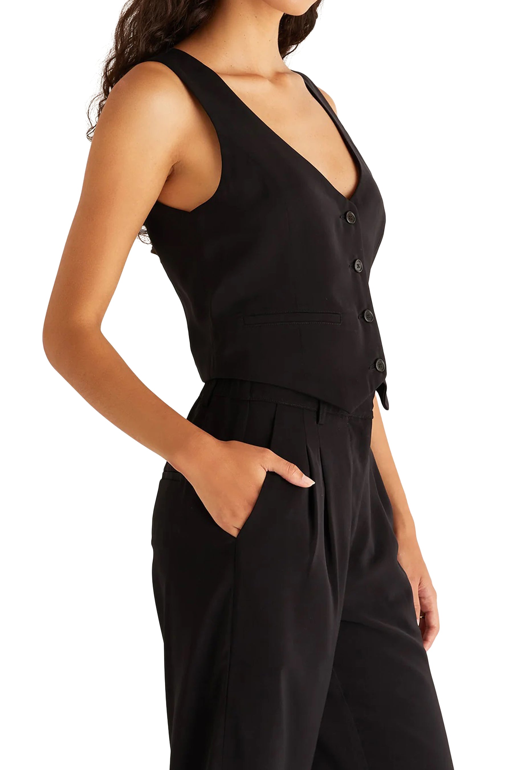 Eleanor Twill Vest