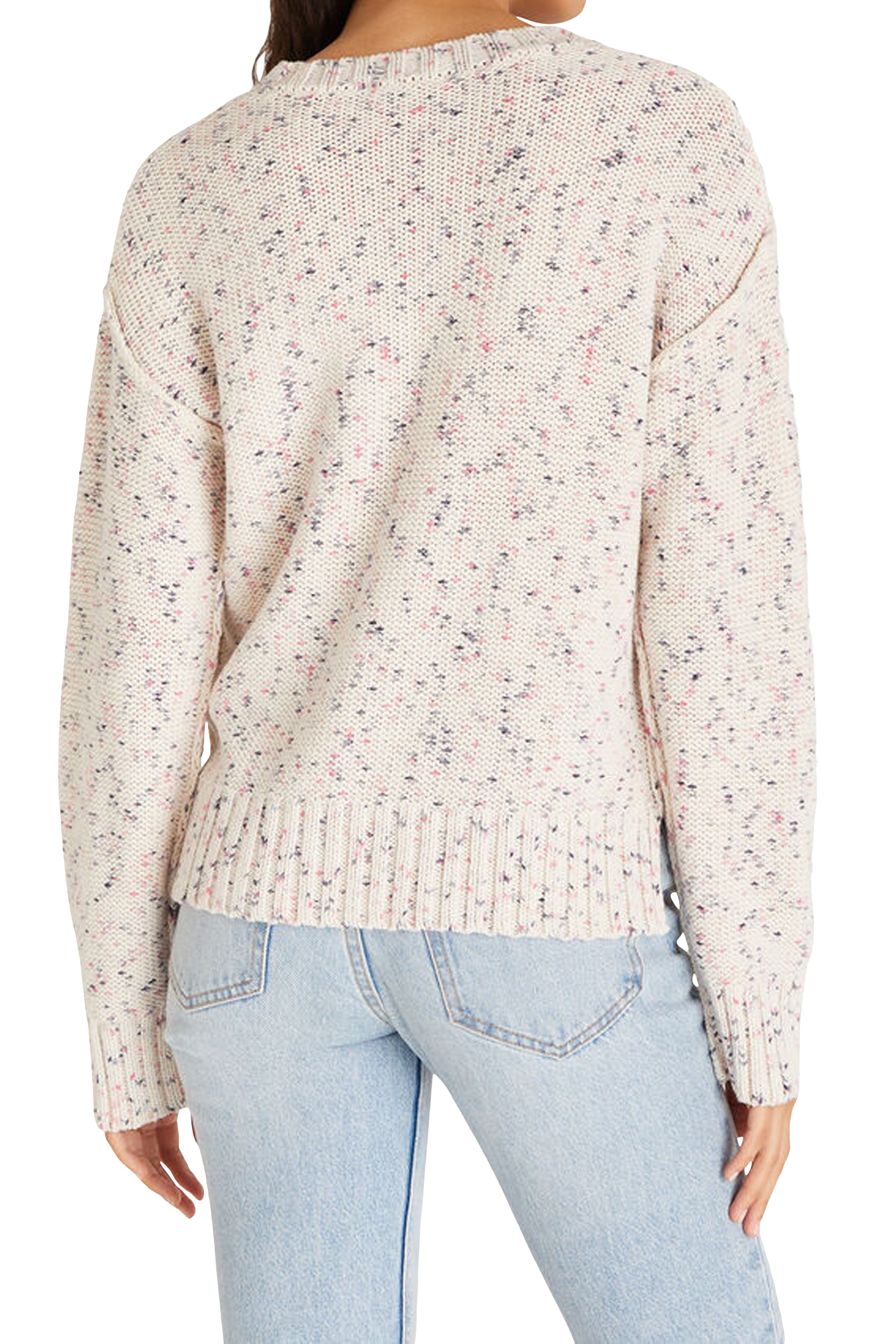 Cita Marled Crop Sweater