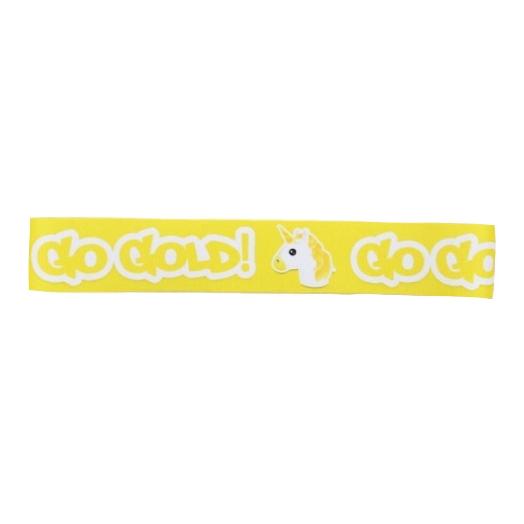 No Slips Stretch Headband Go Gold