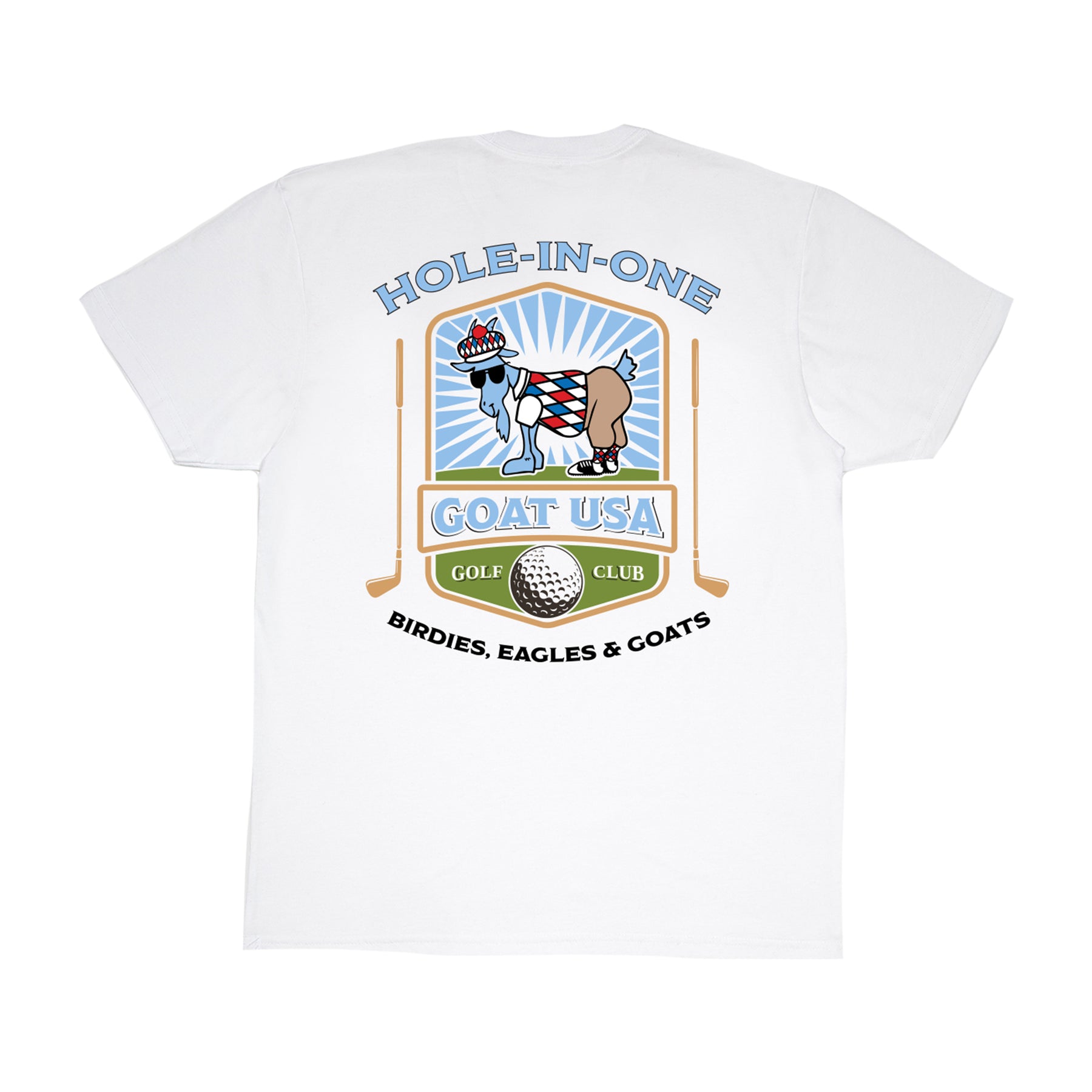 Golf Goat Short Sleeve Tee