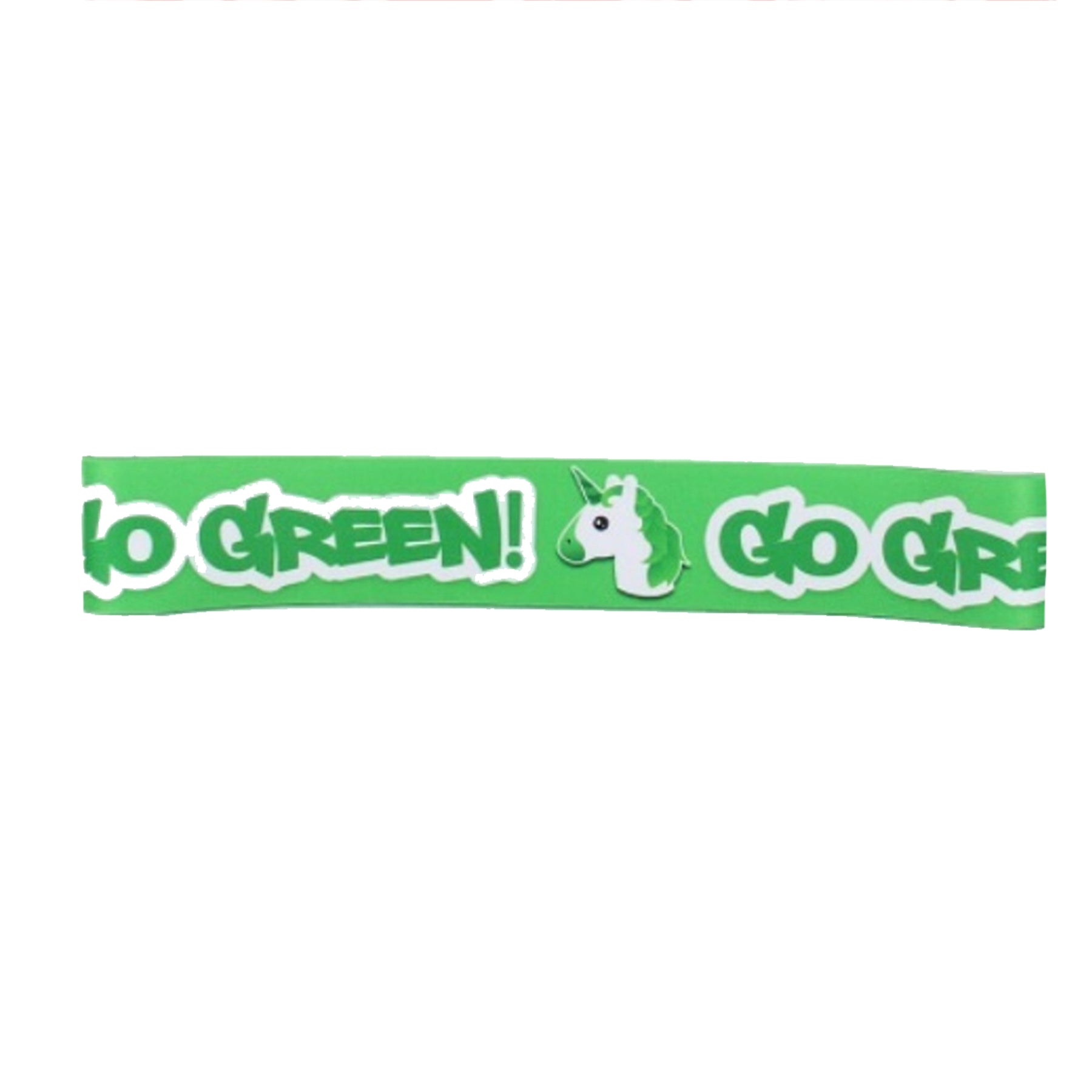 No Slips Stretch Headband Go Green