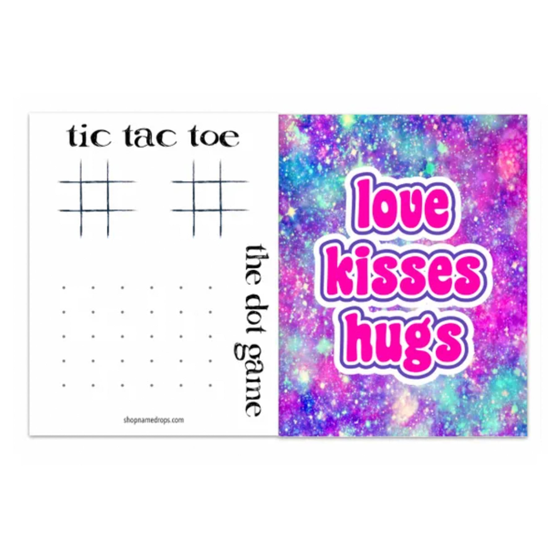 Love Kisses Hugs Notecard
