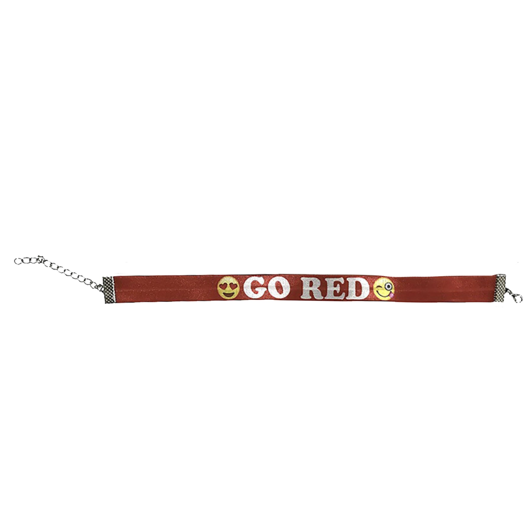 Color War Choker Go Red