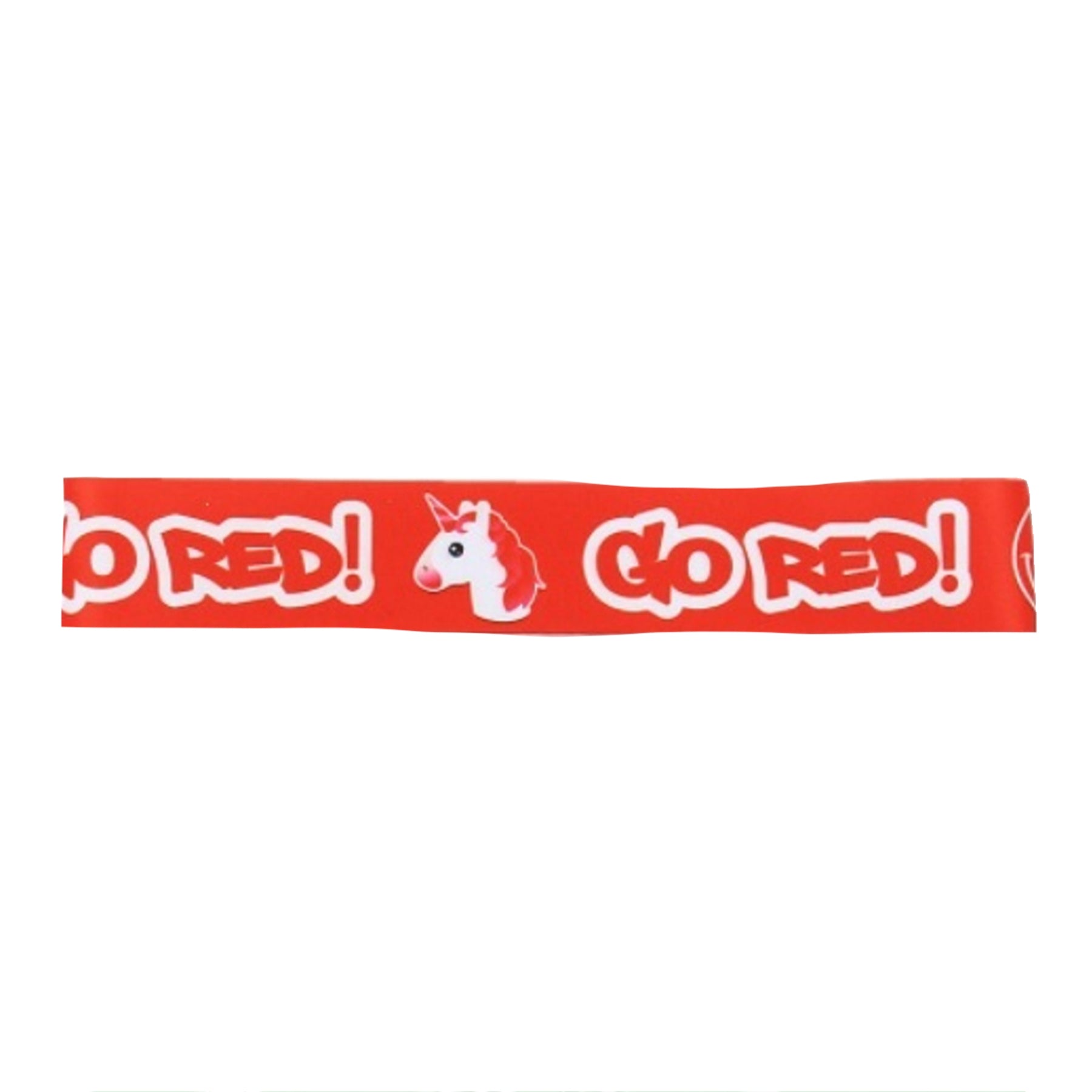 No Slips Stretch Headband Go Red