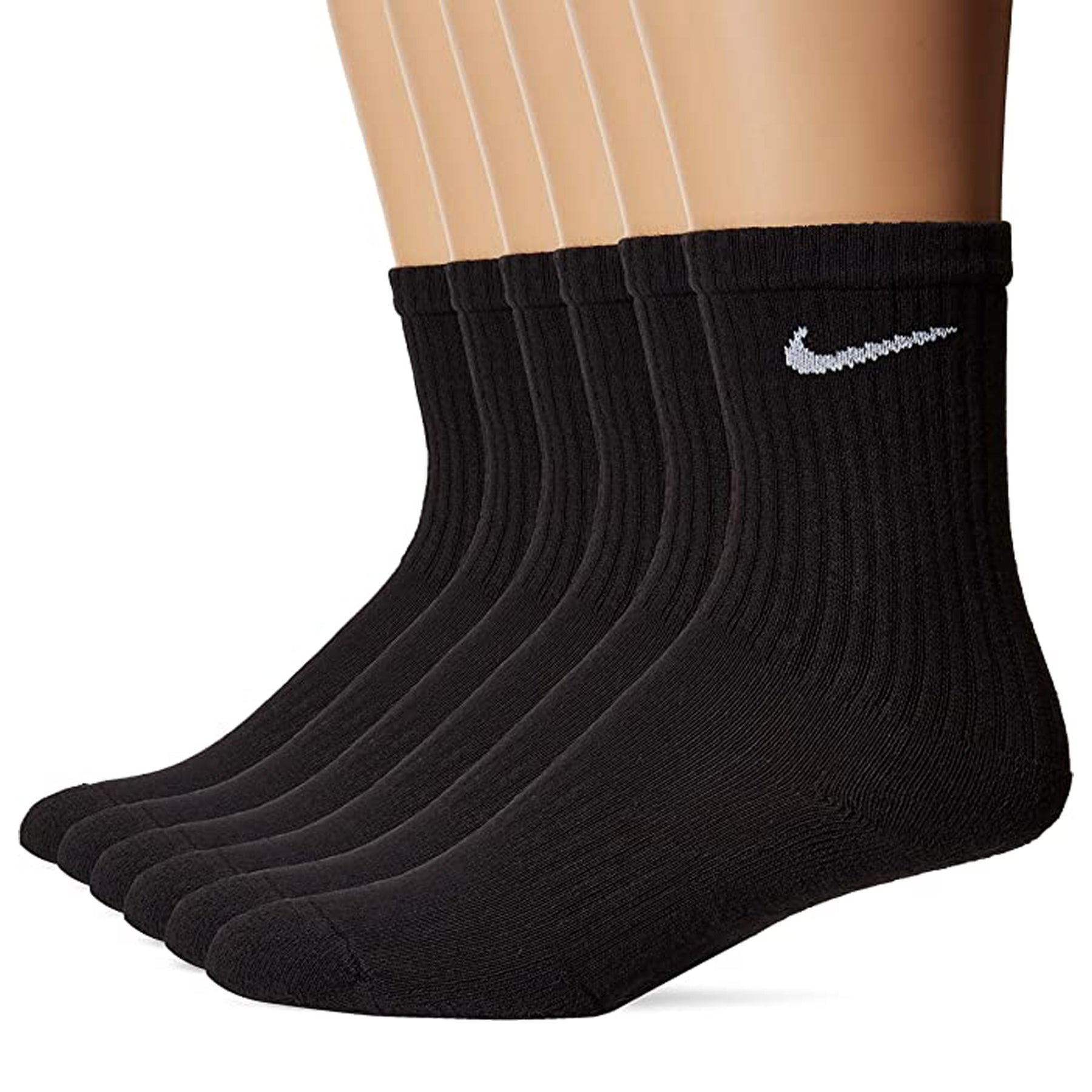 Performance Basic Crew Black Sock
